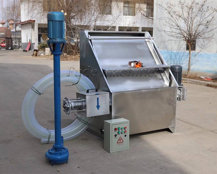 Inclined screen solid-liquid separator