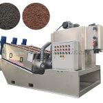 Stacked screw solid-liquid separator