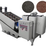 Stacked screw solid-liquid separator