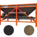 Organic fertilizer shovel feeding bin