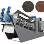 Stacked screw solid-liquid separator