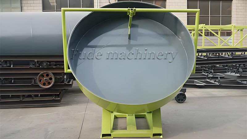 Biochar disk type granulator